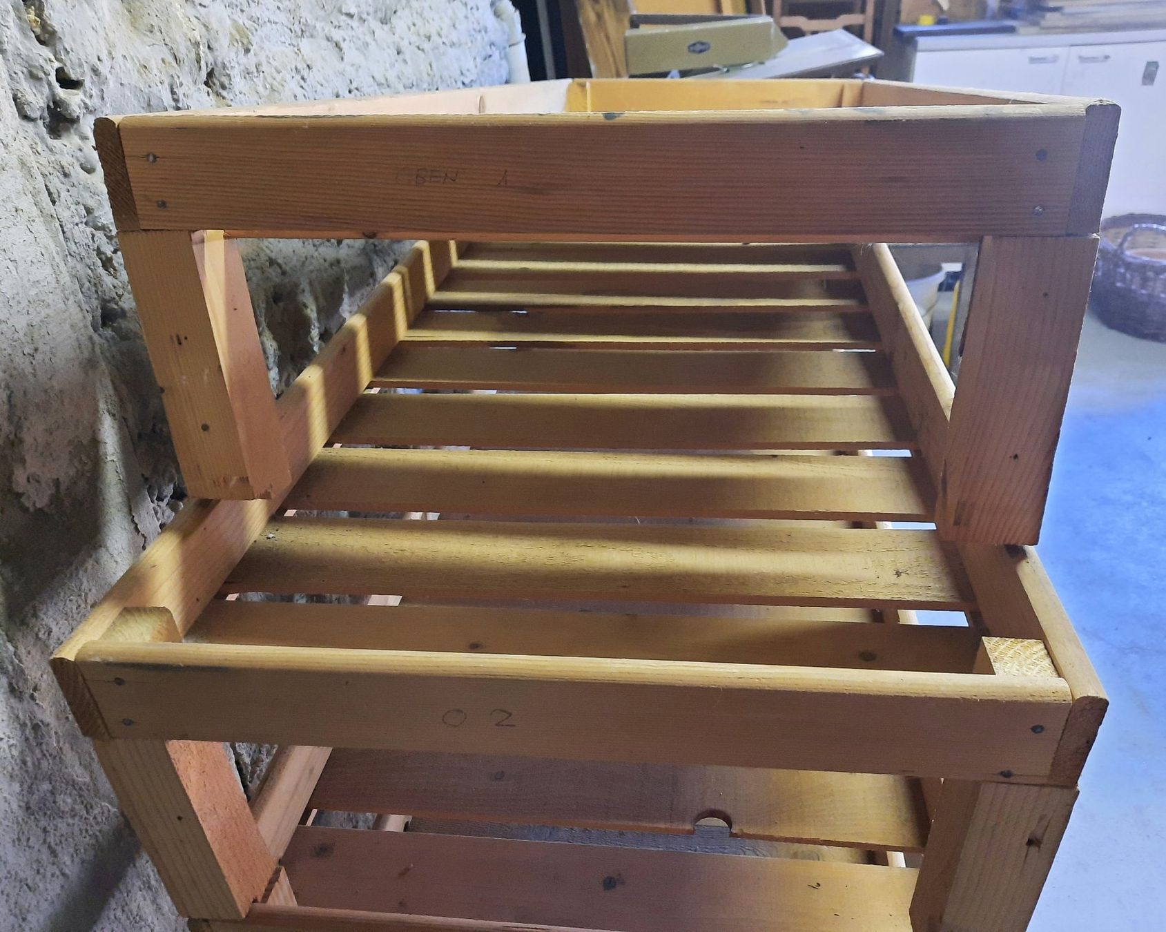 Scaffali: gut erhalten  Holzhurde - Keller - Hurde - einzelne Elemente – Nuovo (secondo la descrizione) da Wienacht-Tobel venduto da blomstra 8