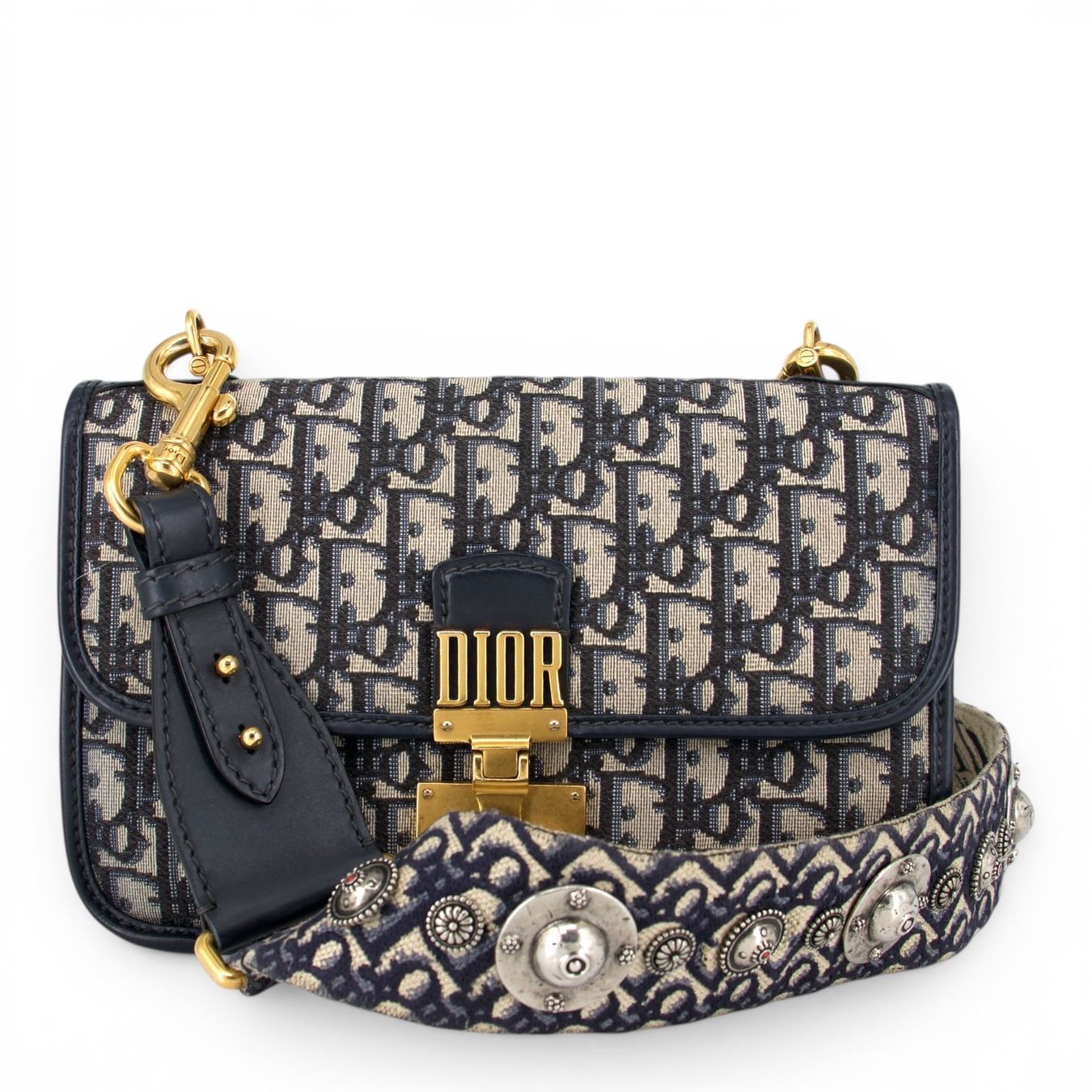 Dior Borse da donna: Dior Addict flap oblique blau – Usato da Binningen venduto da Designerlabels