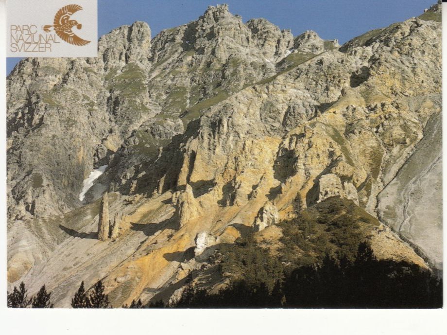 Ansichtskarten: Piz dal Fuorn ca. 1980 – Gebraucht aus Bürglen TG von StampGraf