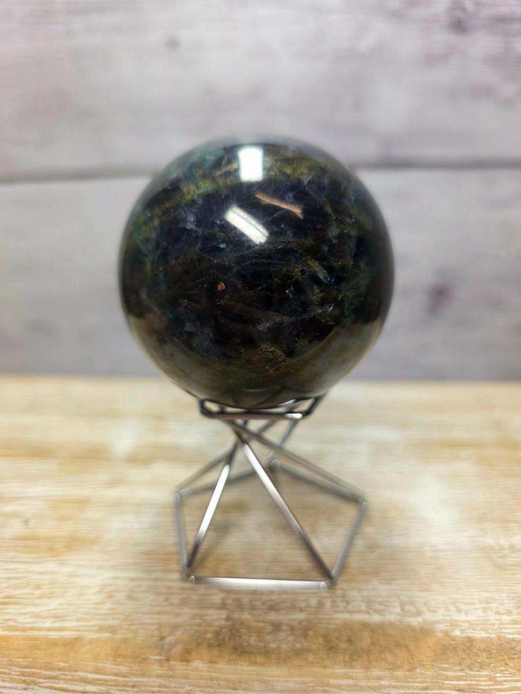 Minerali & Pietre curative: Cordierit Kugel C 62mm 328g – Nuovo (secondo la descrizione) da Matzingen venduto da Shay_Crystalz