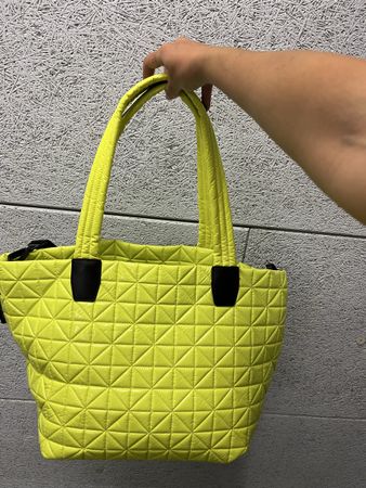 VeeCollective Berlin Tote Bag, Neon Gelb - ungetragen