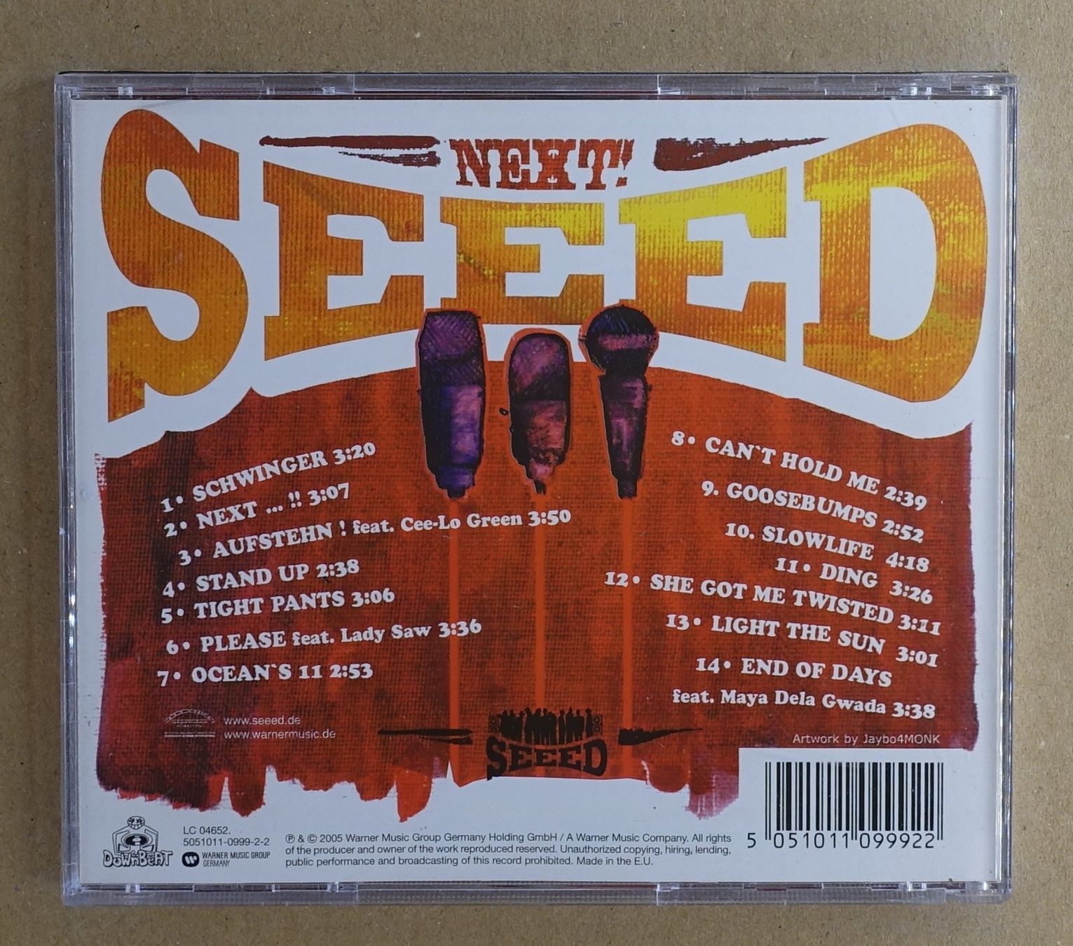 CD: Seeed – Next! - F31 – Usato da Sessa venduto da fraenklishop 1