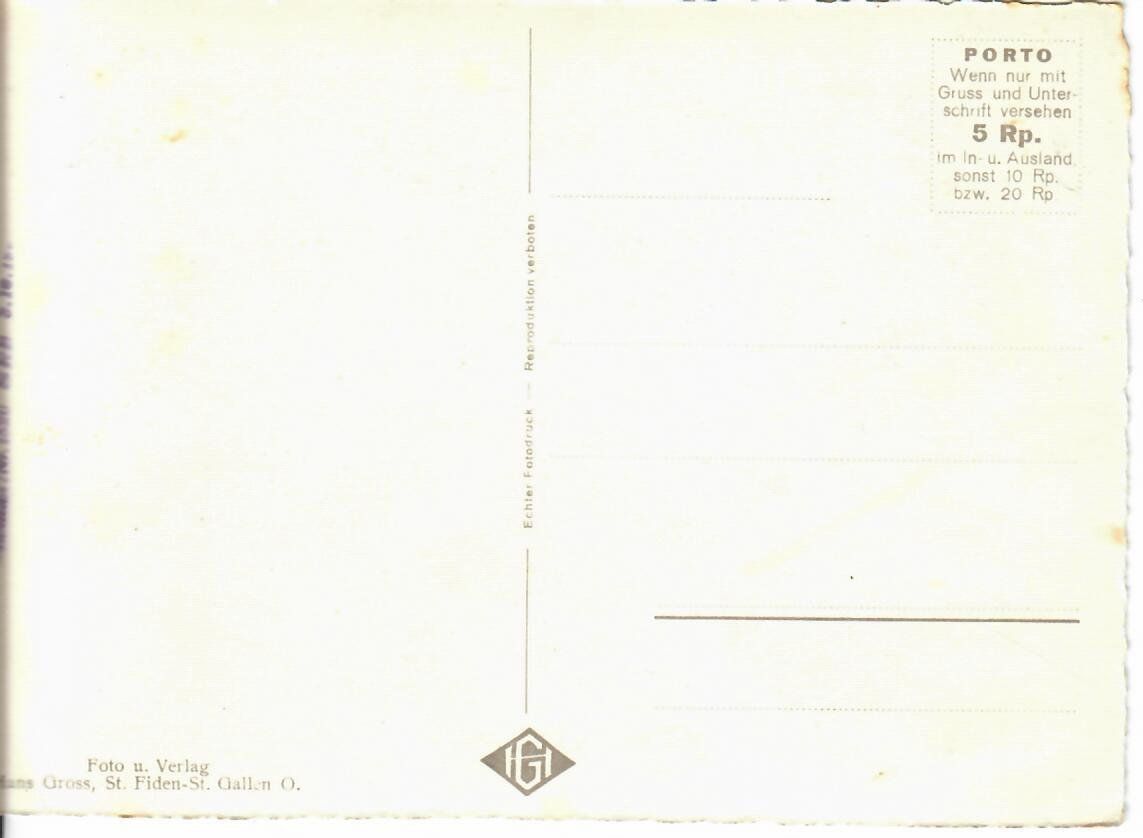 Cartoline postali: Berghaus Jltios mit Säntis – Usato da Hochdorf venduto da Ziegel-16 1