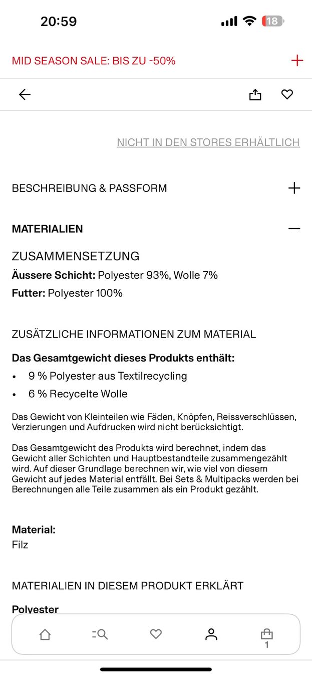 H&M Jacken: Warme Winterjacke Trenchcoat Gr. S beige – Neu (gemäss Beschreibung) aus Zürich von gryffindor_aurorin 7