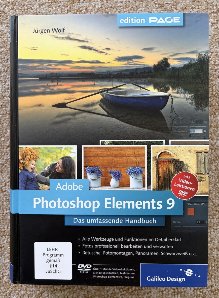 Libri: 2 Bücher Adobe Photoshop Elements 9 - Galileo Design – Usato da Horgen venduto da mph3000 2