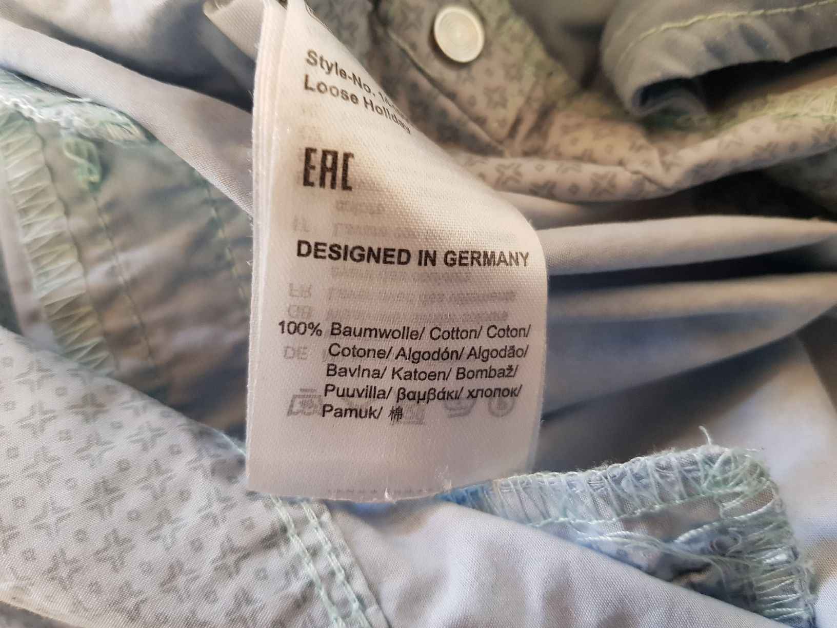 Pantaloni: 100% Coton - Bermuda Bleu Ciel - 38 – Usato da Haute-Nendaz venduto da Violette123 7