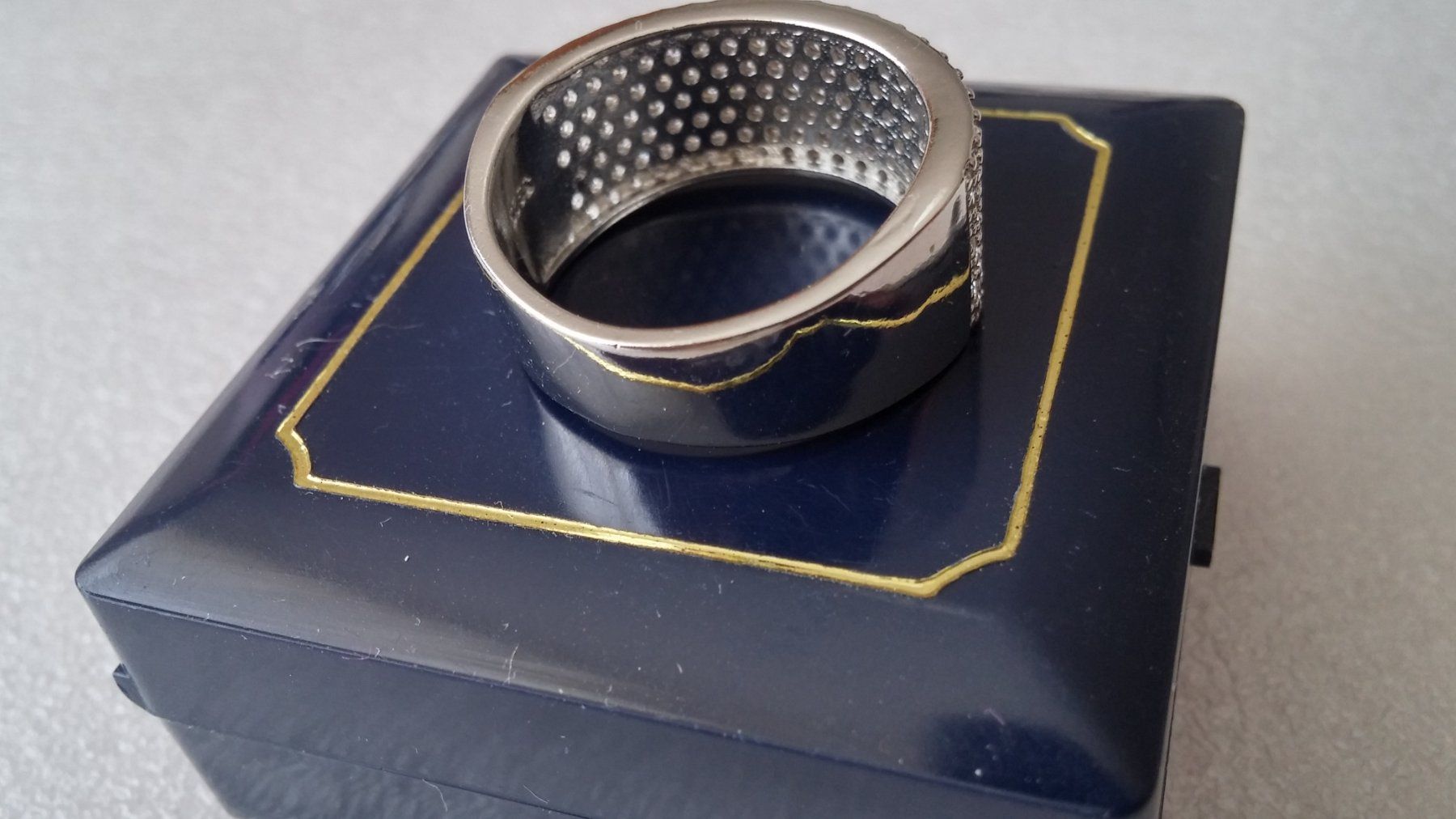 Anelli: Damenring echt Silber 925 mit schöne Stein – Nuovo (secondo la descrizione) da Zürich venduto da sendbad 3