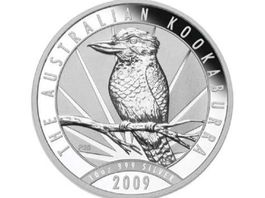 1 OZ UNZE KOOKABURRA 2009 SILBERMUNZE SILBER AUSTRALIEN