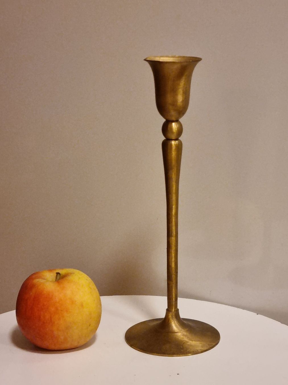 Portacandele: Vintage Messing Kerzenständer 21 cm – Usato da Scharnachtal venduto da devin03