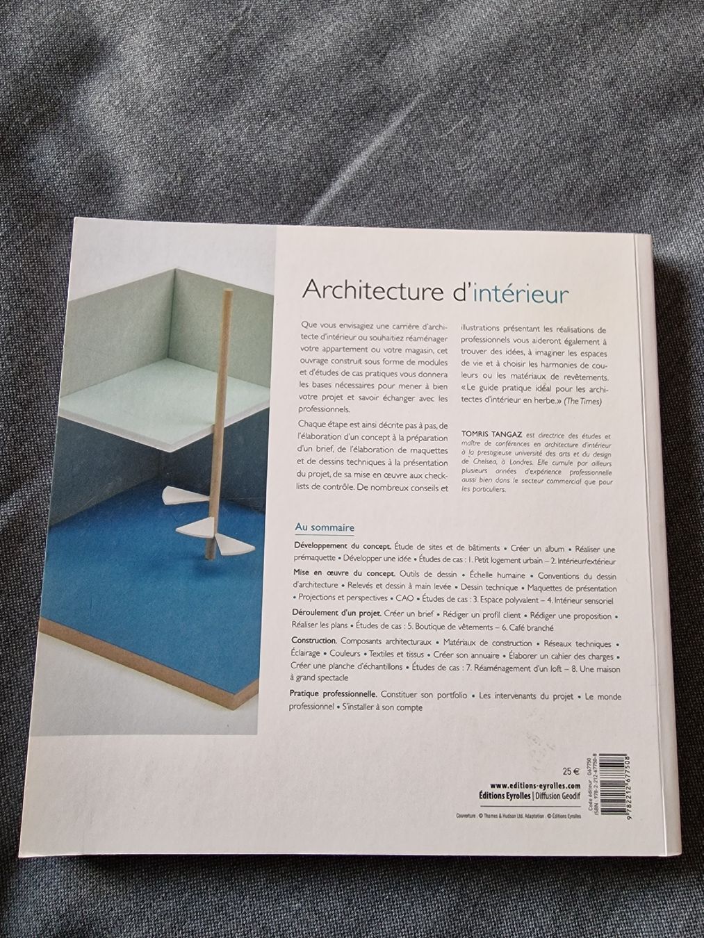 Livre "Architecture d'intérieur, cours pratique et théorique (Neuf ...