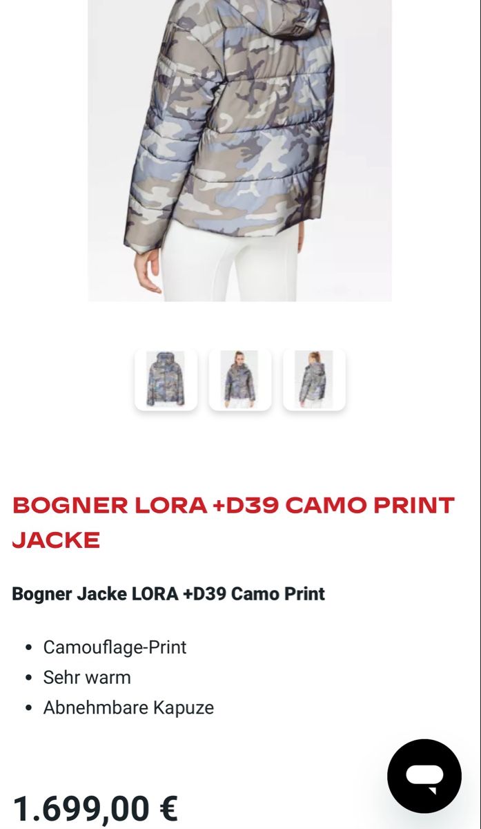 Bogner Giacche: BOGNER SKI JACKE – Usato da Glattpark ( Opfikon ) venduto da anna-zuerich 1