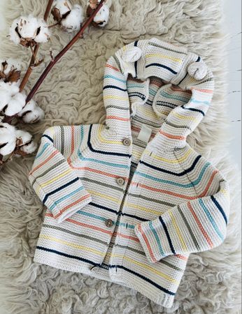 Strickjacke Topomini / Grösse 68 - TOP Zustand
