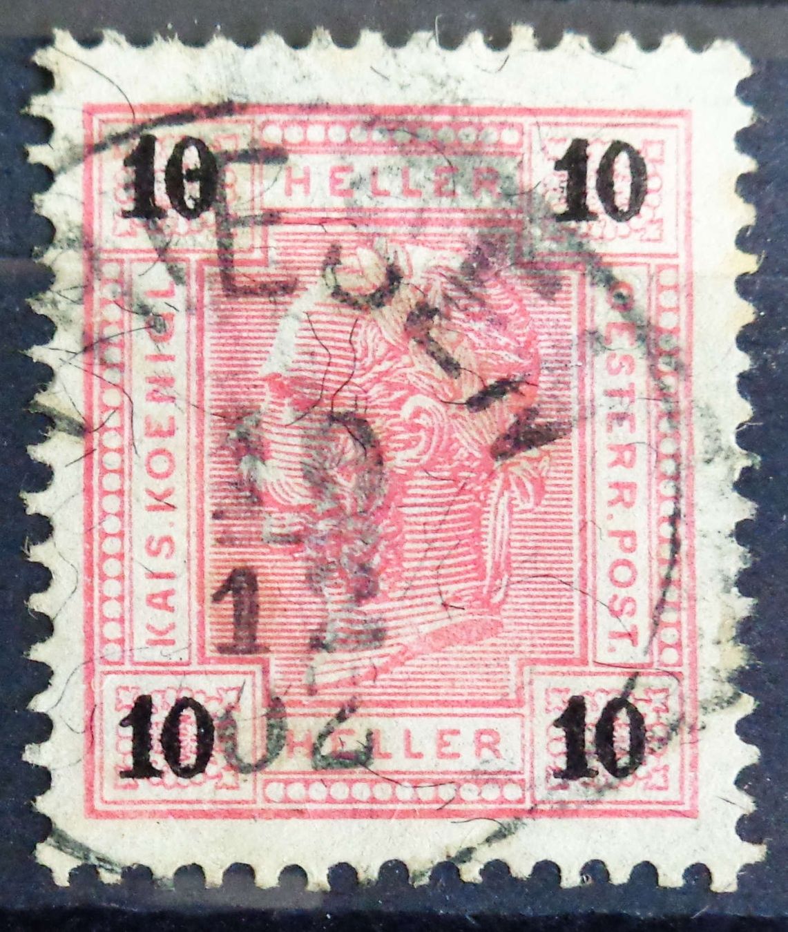 Tous les timbres: Vorläufer TRIESEN 1902: 10 h – D'occasion à Le Locle par timbrettino