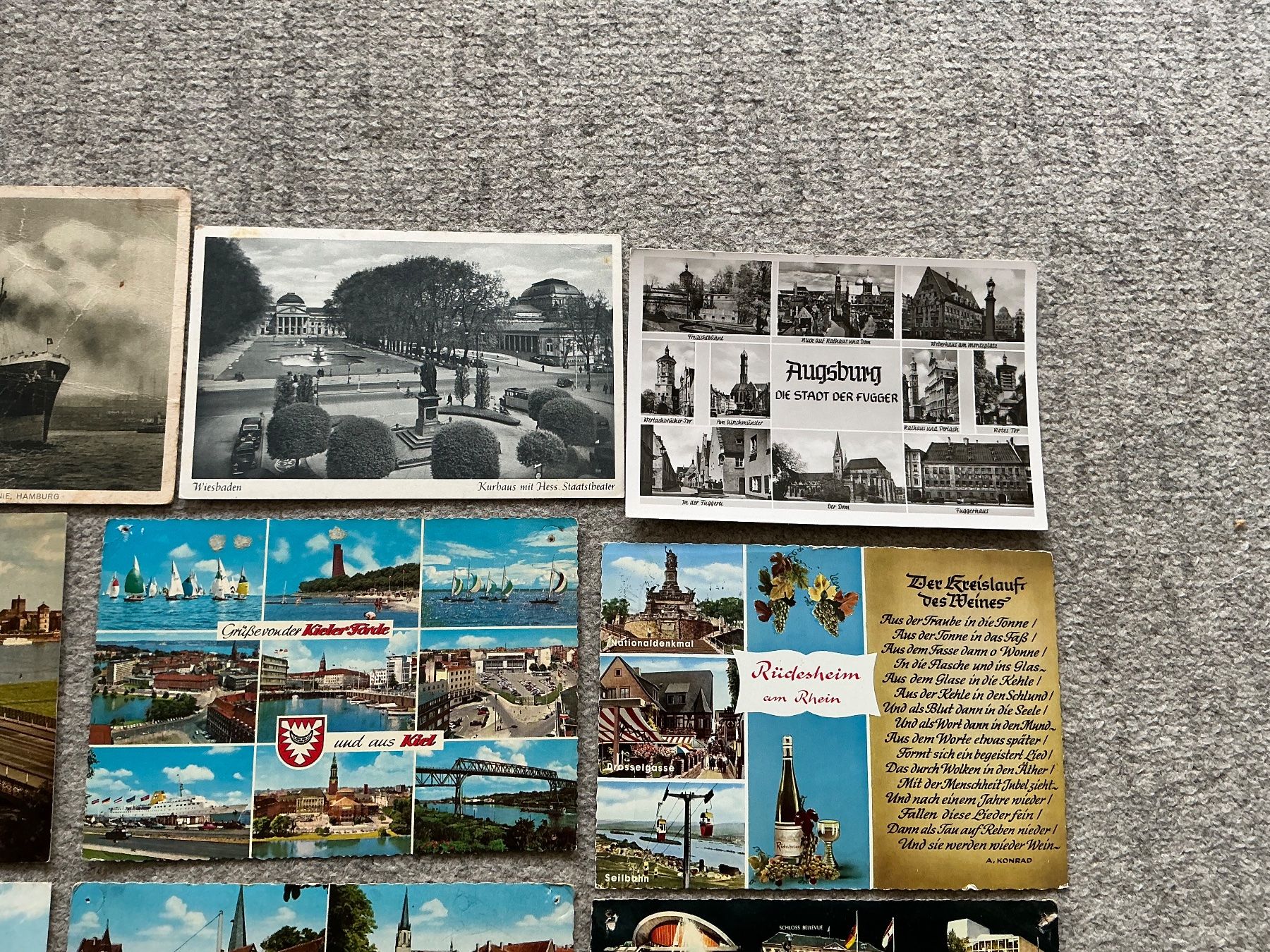 Cartoline postali: 16  alte Ansichtskarten, Deutschland – Usato da Jona venduto da Jancy60 2