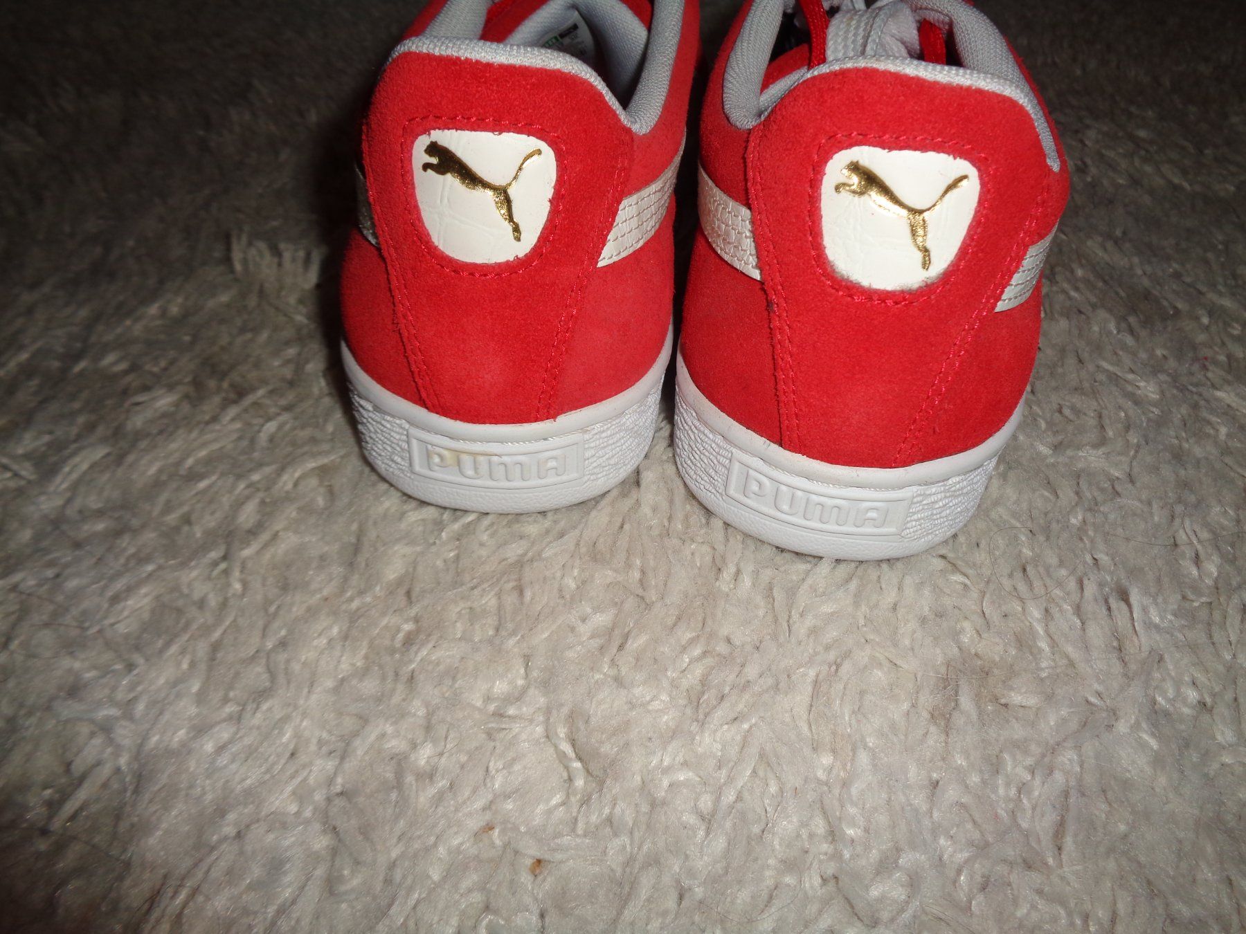 Puma Scarpe da uomo: *** Herren Sneackers *** / Puma Suede / Rot / Neu – Nuovo (secondo la descrizione) da Othmarsingen venduto da Leuchtturmlady 6