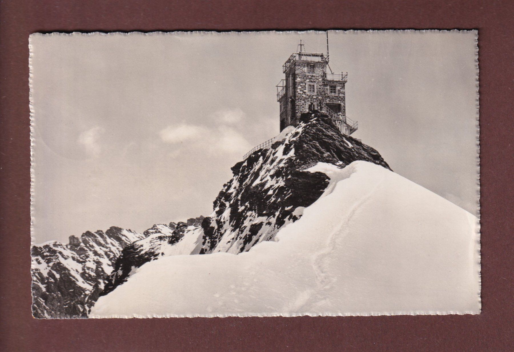 Cartoline postali: JUNGFRAUJOCH - 1945 – Usato da Pully venduto da nicecards-shop