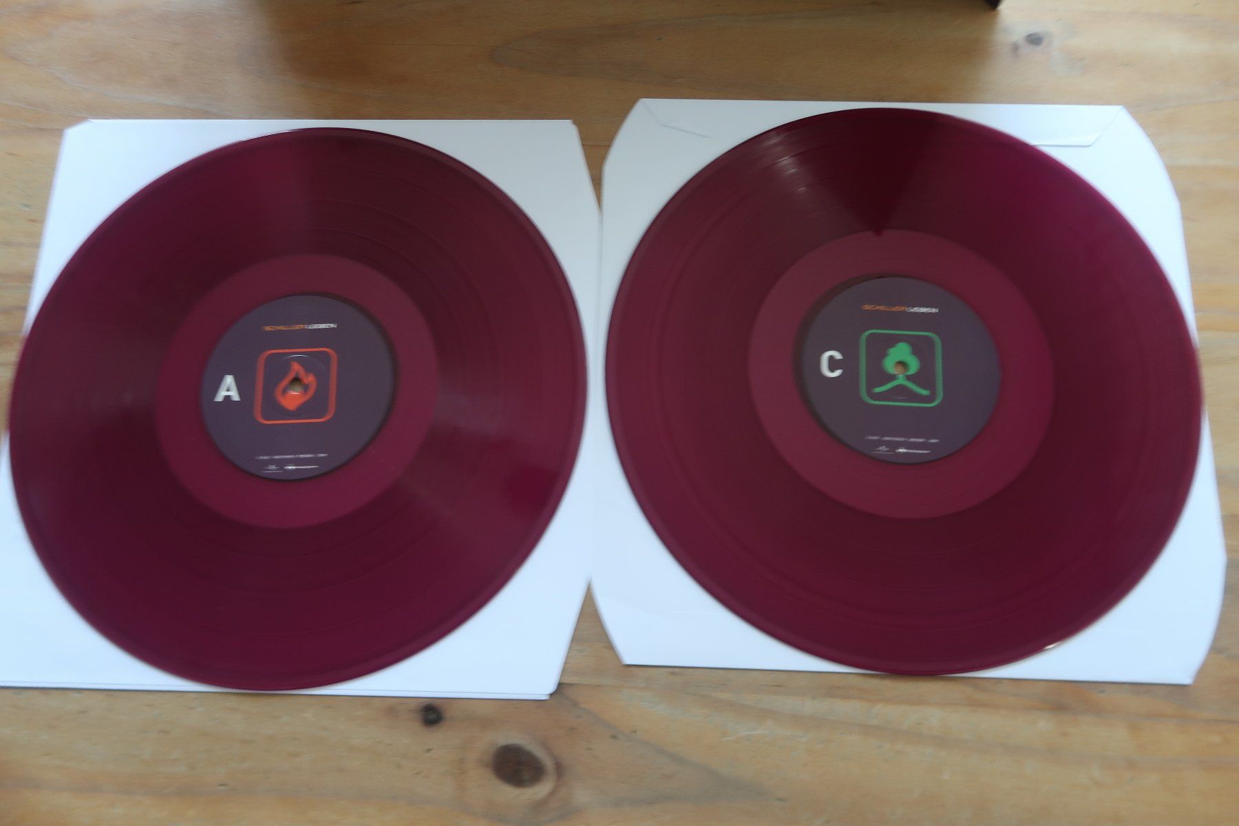 Schallplatten: SCHILLER - LEBEN -  2x PURPLE VINYL LP – Gebraucht aus Basel von Patiscat 4