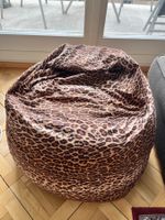 Sitzsack mit Leopardenmuster
