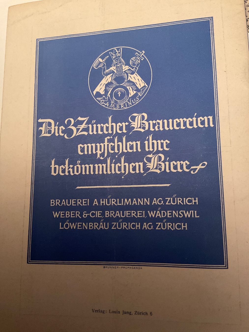 Documenti: Zürcher Fastnacht Programm 1949 - Offiziell – Usato da Tecknau venduto da bleilaus 4