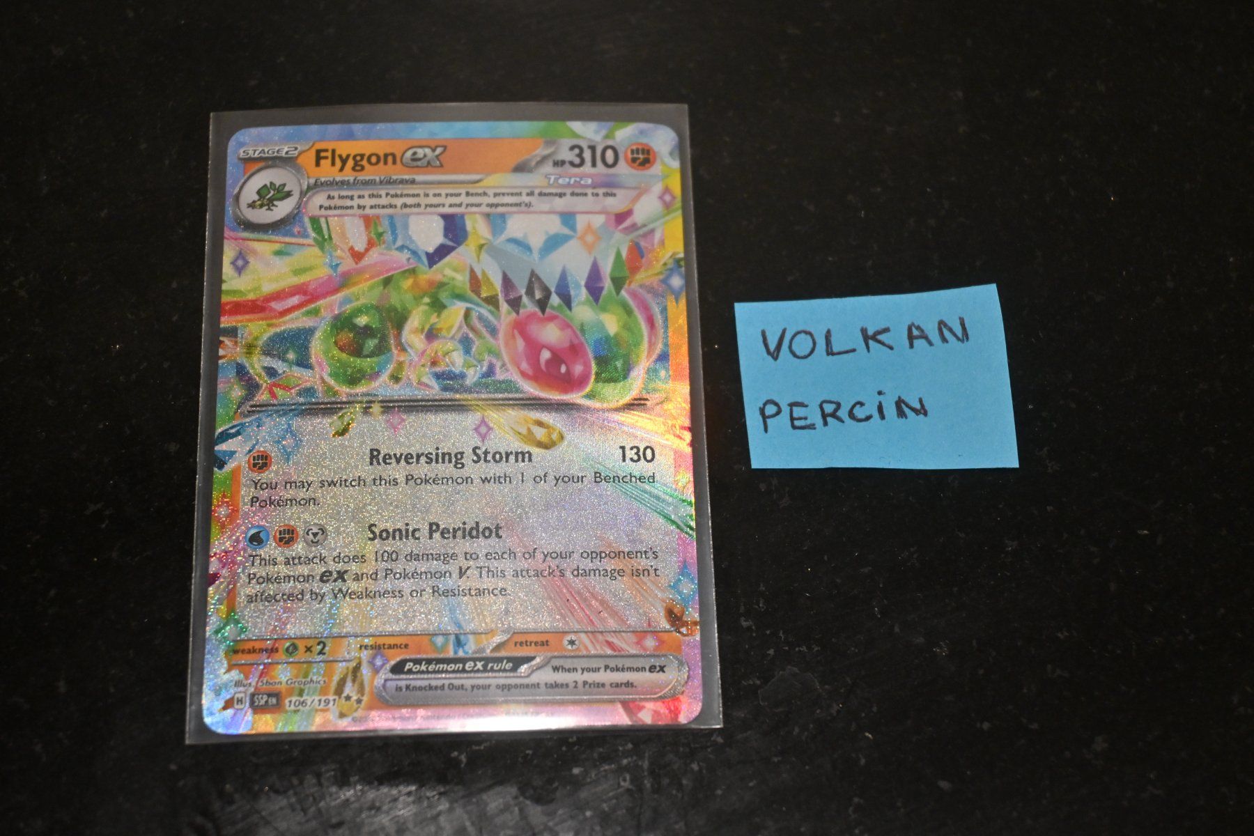 Pokémon Carte collezionabili: Flygon ex #106 Pokemon Surging Sparks  EN – Nuovo (secondo la descrizione) da Aigle venduto da PSAPOKEVOVO