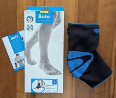 Sportlich: Knöchel- und Sprunggelenkbandage.