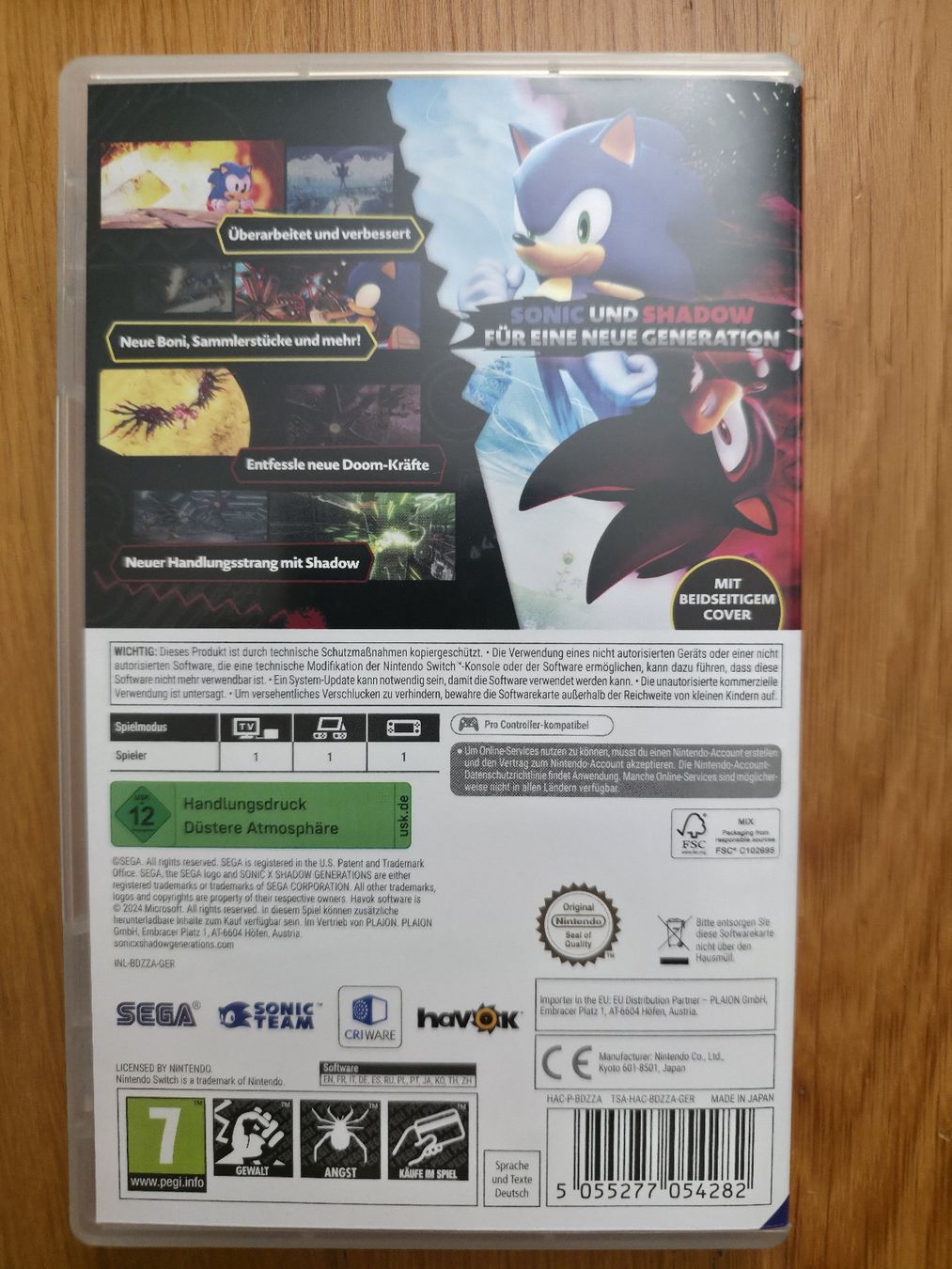 Sega Spiele: Sonic X Shadow Generations - Nintendo Switch – Neu (gemäss Beschreibung) aus Zürich von jabo22 1
