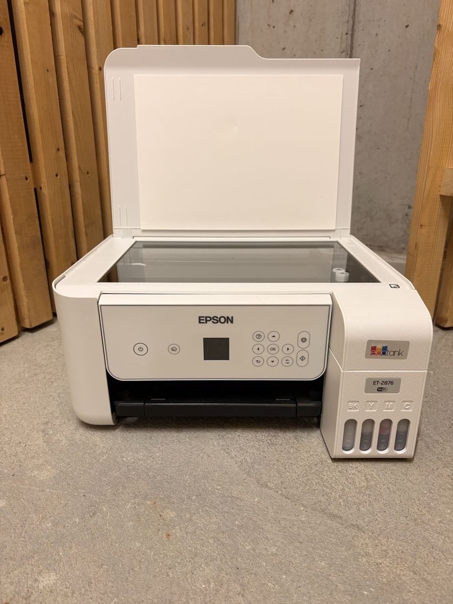 Epson Imprimantes: Epson EcoTank ET-2876 Multifunction Printer White – D'occasion à Fribourg par mat_1995 4