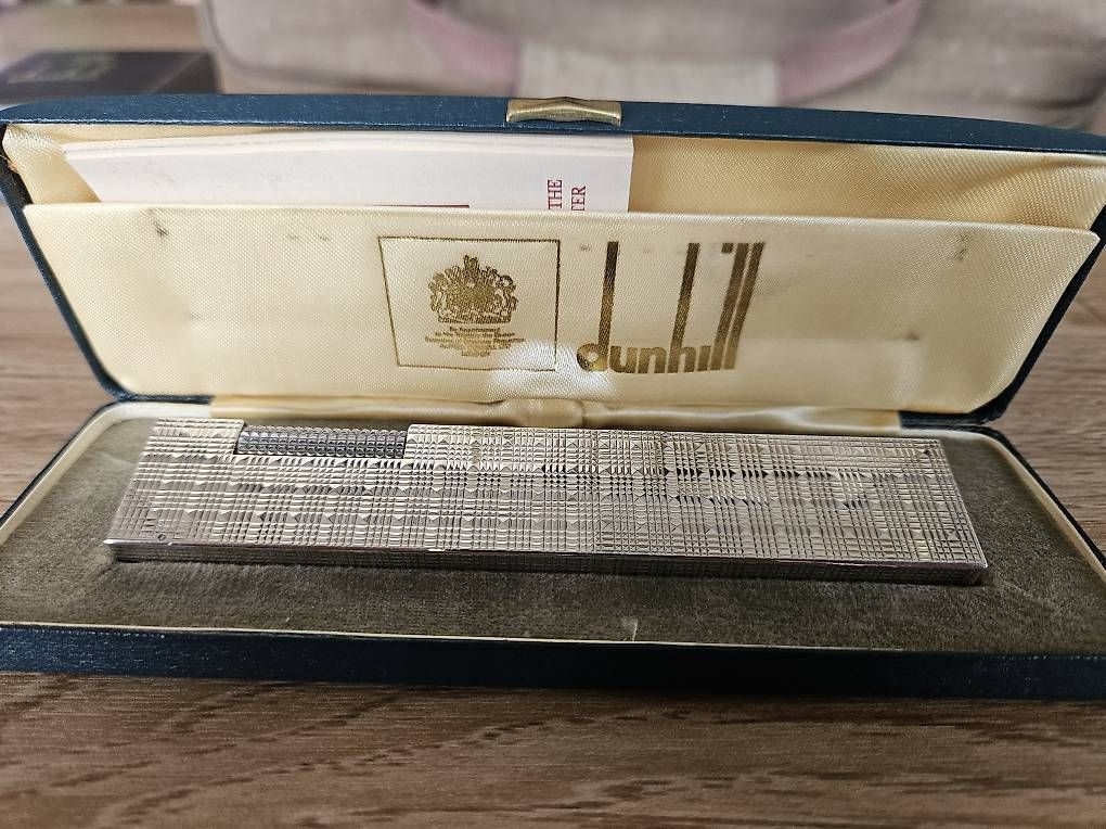 Dunhill Accendini: Briquet de table Dunhill – Nuovo e nell'imballaggio originale da Anières venduto da mar_lh8p