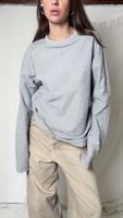 Gap Pullover Sweater Gray Size M Long Sleeve Crew Neck