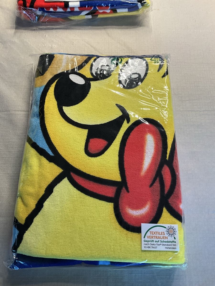 Teli da bagno: Strandtuch Badetuch Haribo neu – Nuovo e nell'imballaggio originale da Oberhof venduto da Hibrzel 1