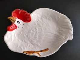 Huhn Schale, Servierteller, Made in Italy