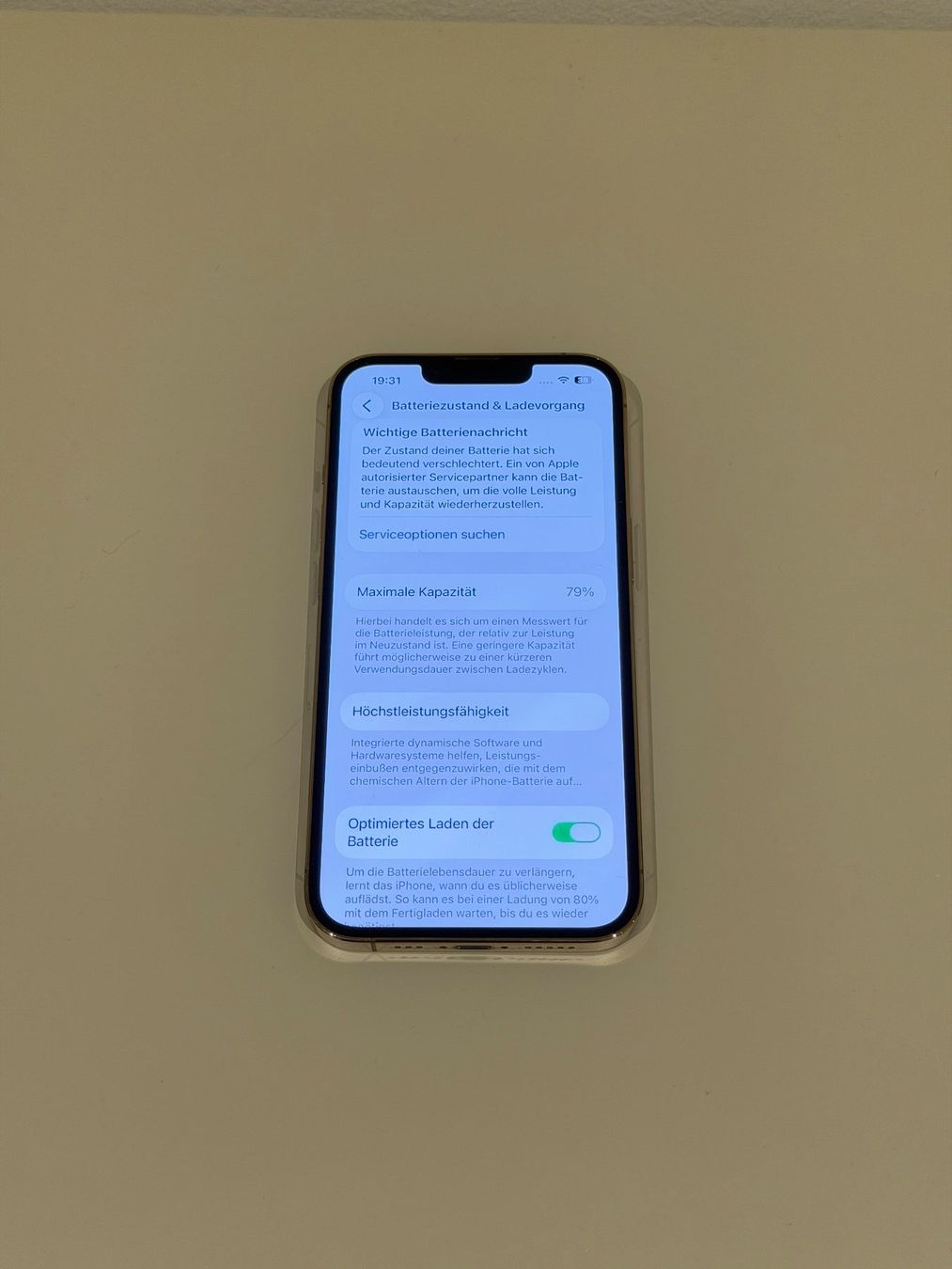 Apple Handys / Smartphones: iPhone 13 Pro 128GB Gold – Neu (gemäss Beschreibung) aus Zürich von kidscars 3