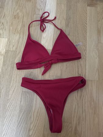 Bikini rot Grösse L neu
