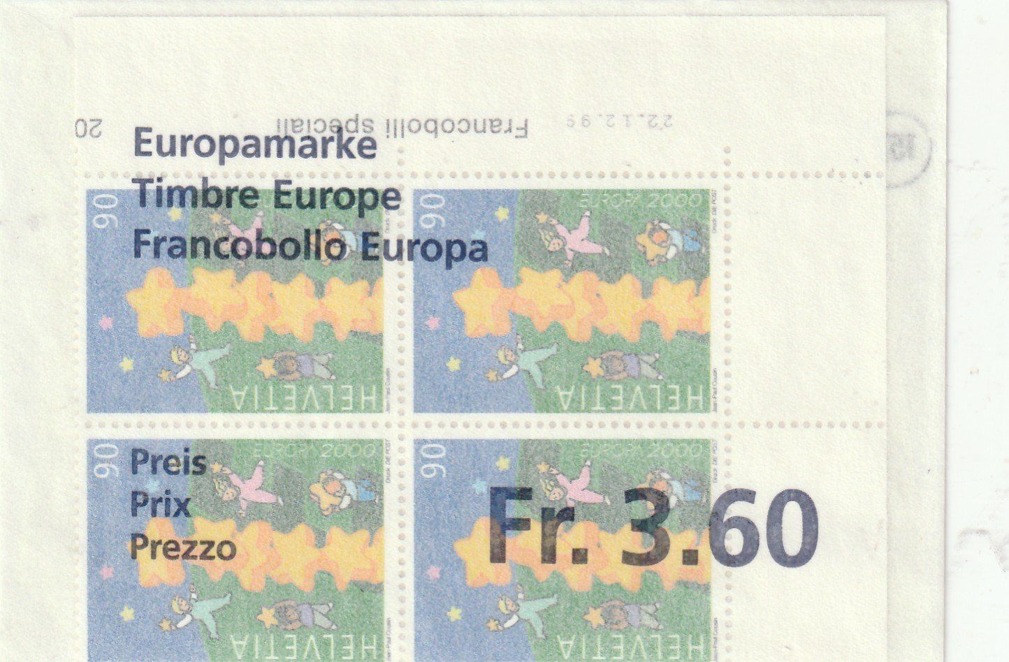 Tutti i francobolli: Swiss Post Abo Briefm. Lot 2000 Postfrisch und gestempelt – Usato da Rupperswil venduto da Ema10 2