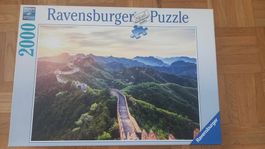 Puzzle Ravensburger 2000 pièces - La Grande Muraille