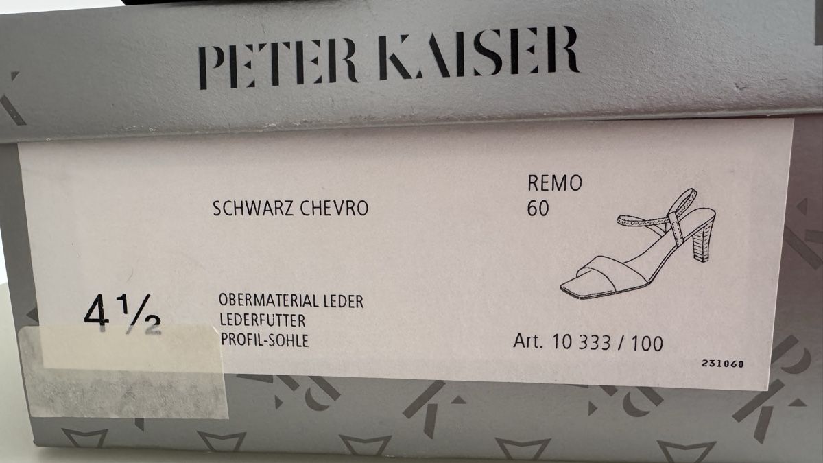 Scarpe da donna: Peter Kaiser Sandalen, weiches Leder – Usato da Bülach venduto da Naples60 5
