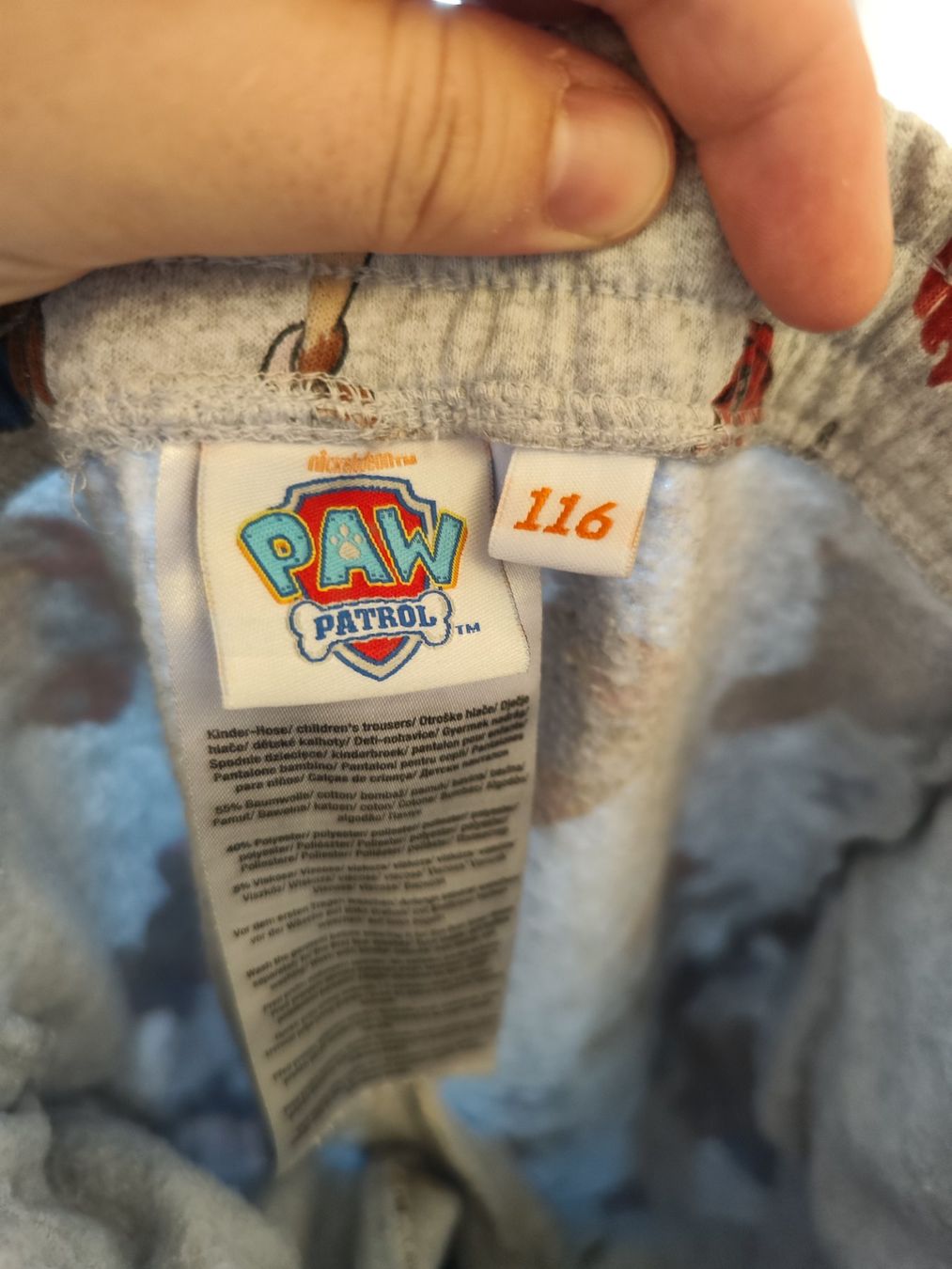Hosen: Trainerhose PawPatrol gr. 116 – Gebraucht aus Reinach BL von chilller92 1
