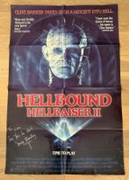Hellbound Hellraiser 2 Poster mit Signatur und Zertifikat