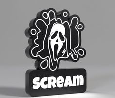 Scream - The Games Themed Light Lightbox LED