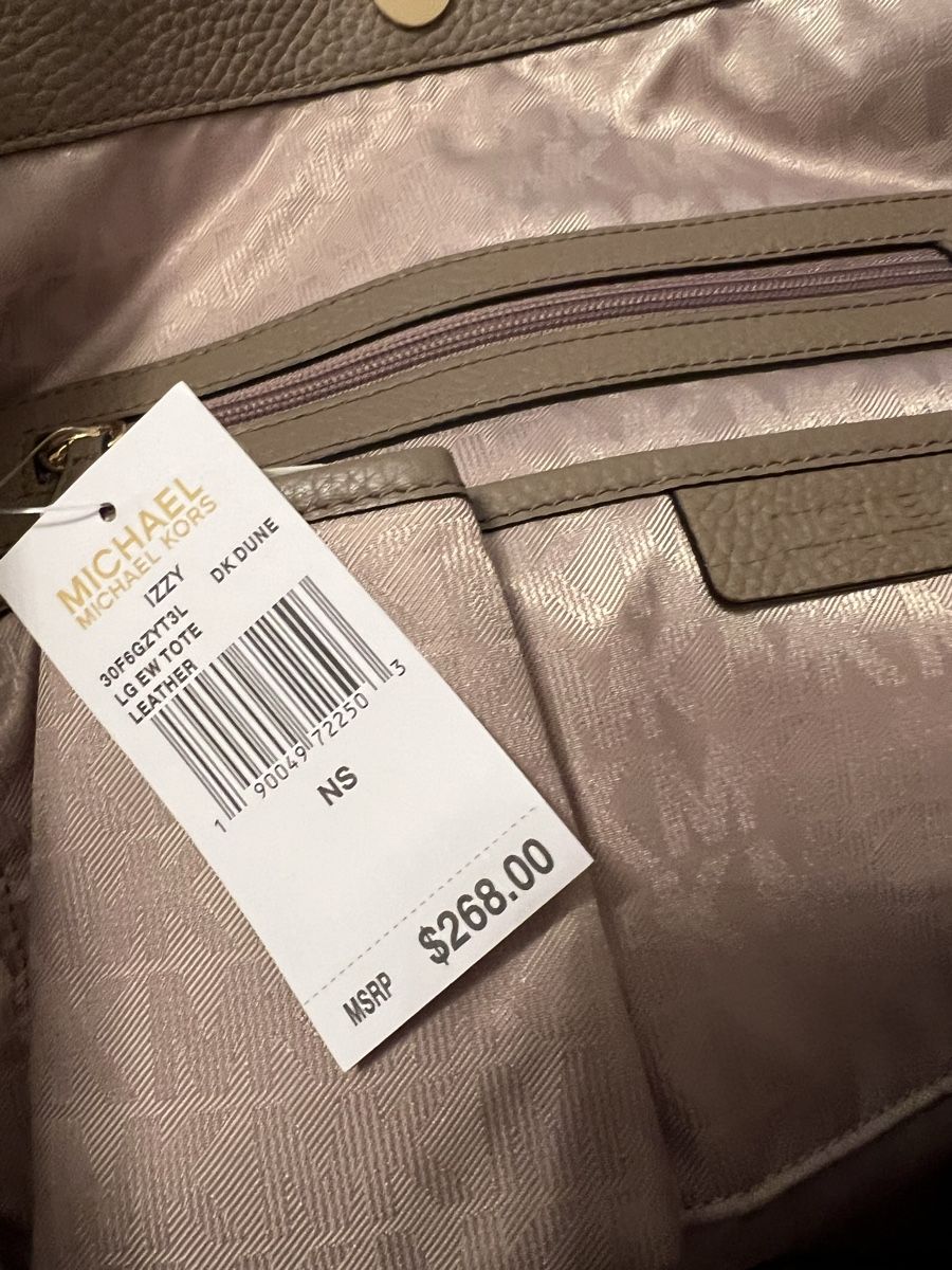 Michael Kors Borse da donna: NEU***M. KORS TASCHE**ECHT-LEDER BEIGE**TOP GESCHENK*** – Nuovo e nell'imballaggio originale da Zürich venduto da Ceca52 3