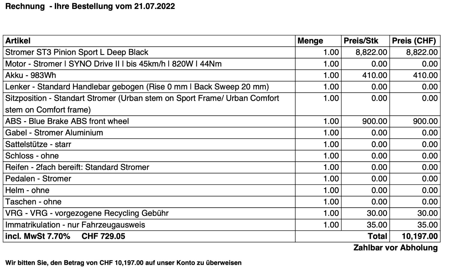 Stromer Velos: Stromer ST3 Pinion Sport L Deep Black – Gebraucht aus Bottmingen von haellerp 9