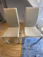 2x Stühle Leder Tiramisu guter Zustand