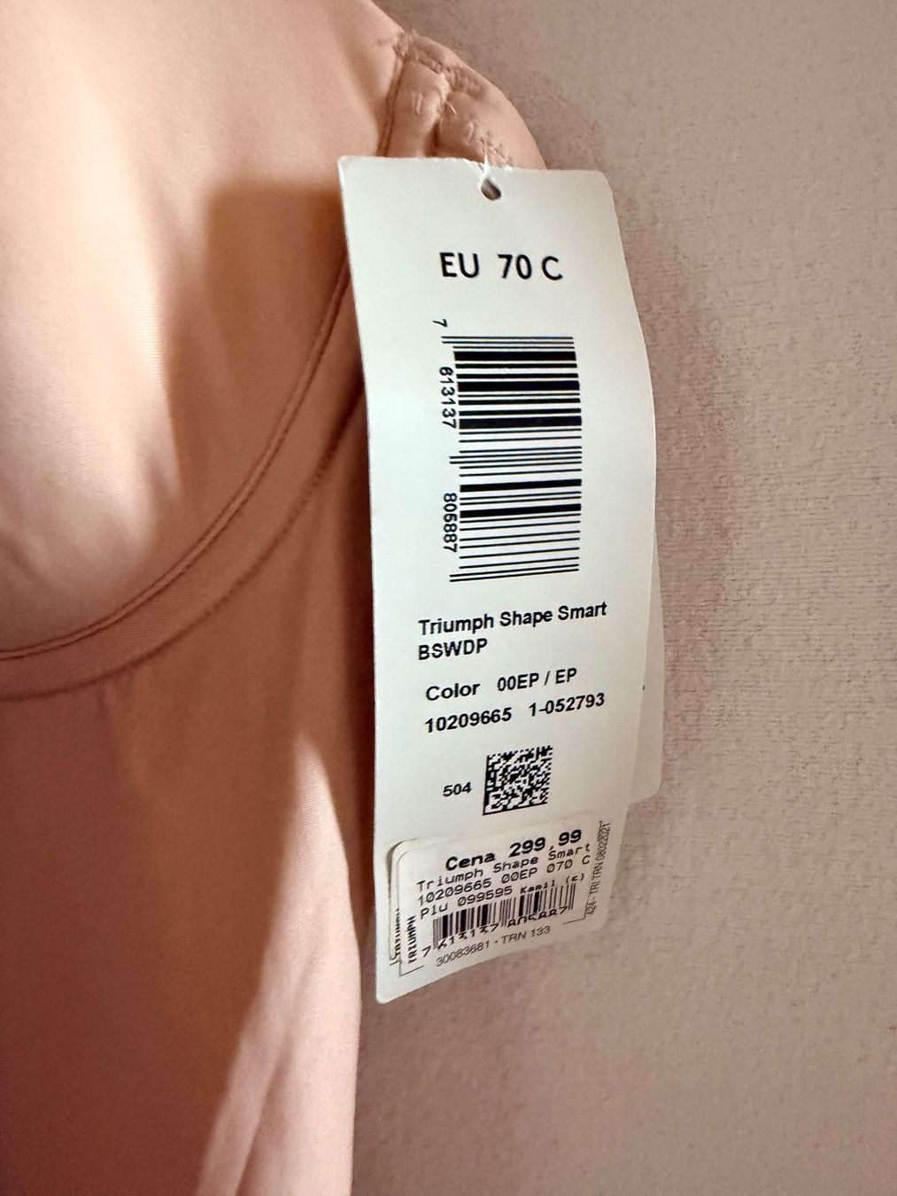 Triumph Altra biancheria intima: TRIUMPH, Body SHAPE SMART, Grösse 70C, Farbe Nude – Nuovo e nell'imballaggio originale da Rudolfstetten venduto da gst_g7xl 1