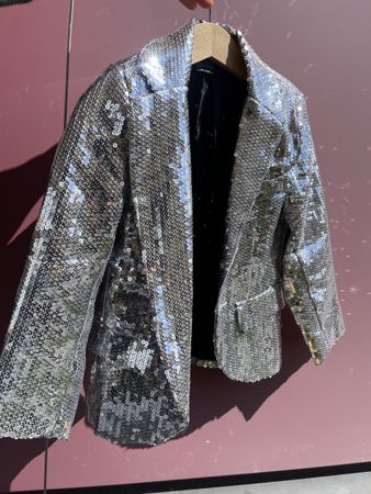 Sequin Jacket Faschnacht Christmas Costume Size 95–105 cm