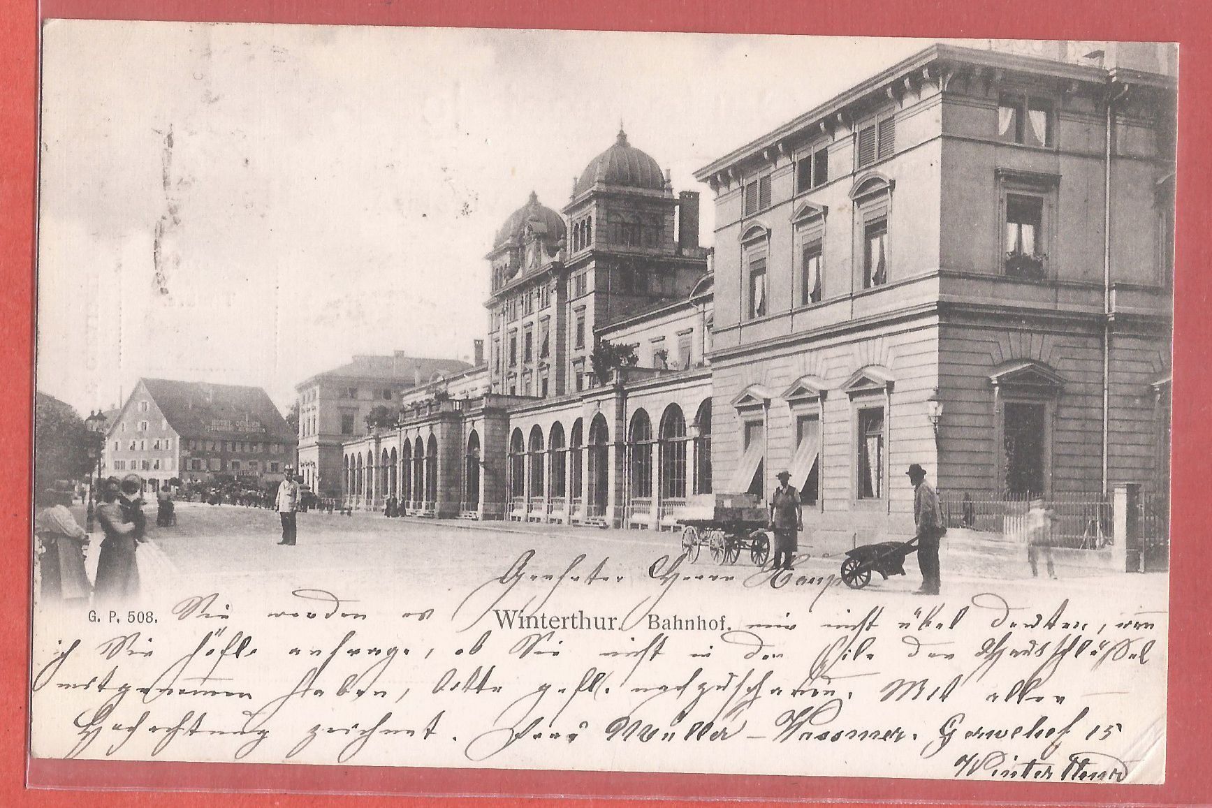 Cartes postales: Winterthur Bahnhof - 1906 – D'occasion à Fislisbach par Porano