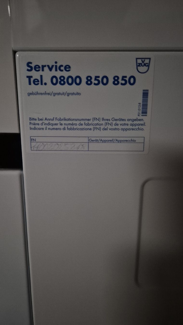 V-Zug Waschmaschinen: Waschmaschine ZUG Adora S – Gebraucht aus Tschugg von Beda64 1