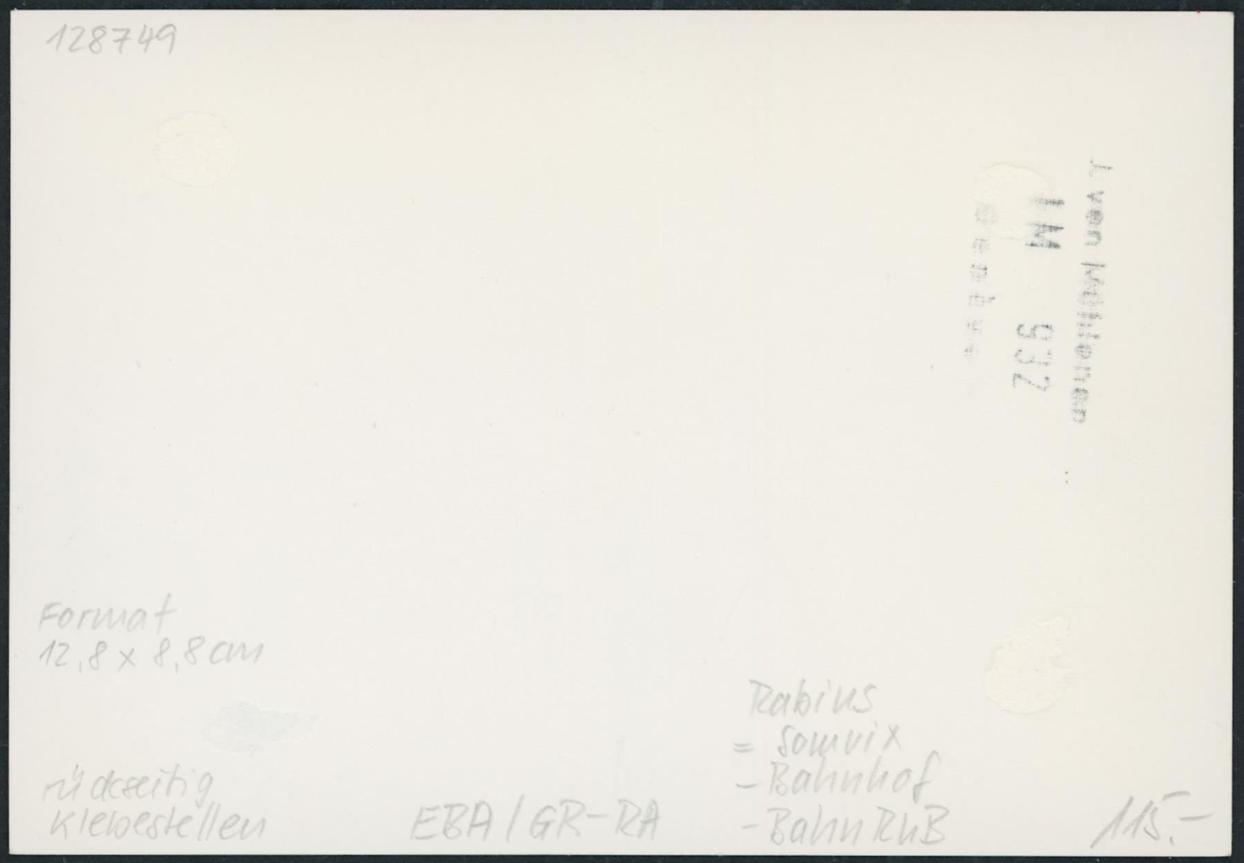 Cartoline postali: GR Rabius - Rhätische Bahn RhB – Usato da Schindellegi venduto da leecollect 1