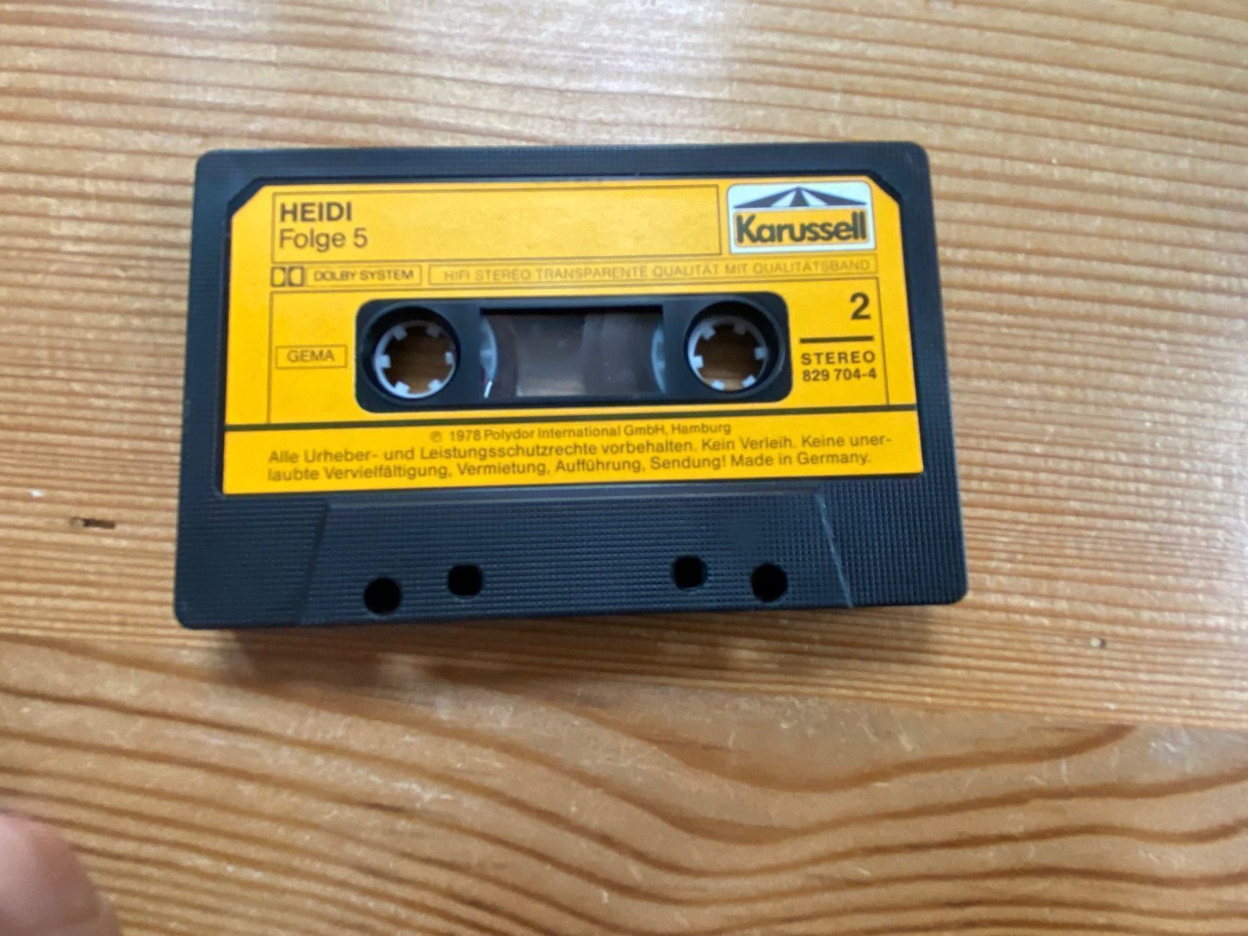 Kompaktkassetten: Kassette - Heidi (Folge 5) – Gebraucht aus St.Gallen von kingsamas 3