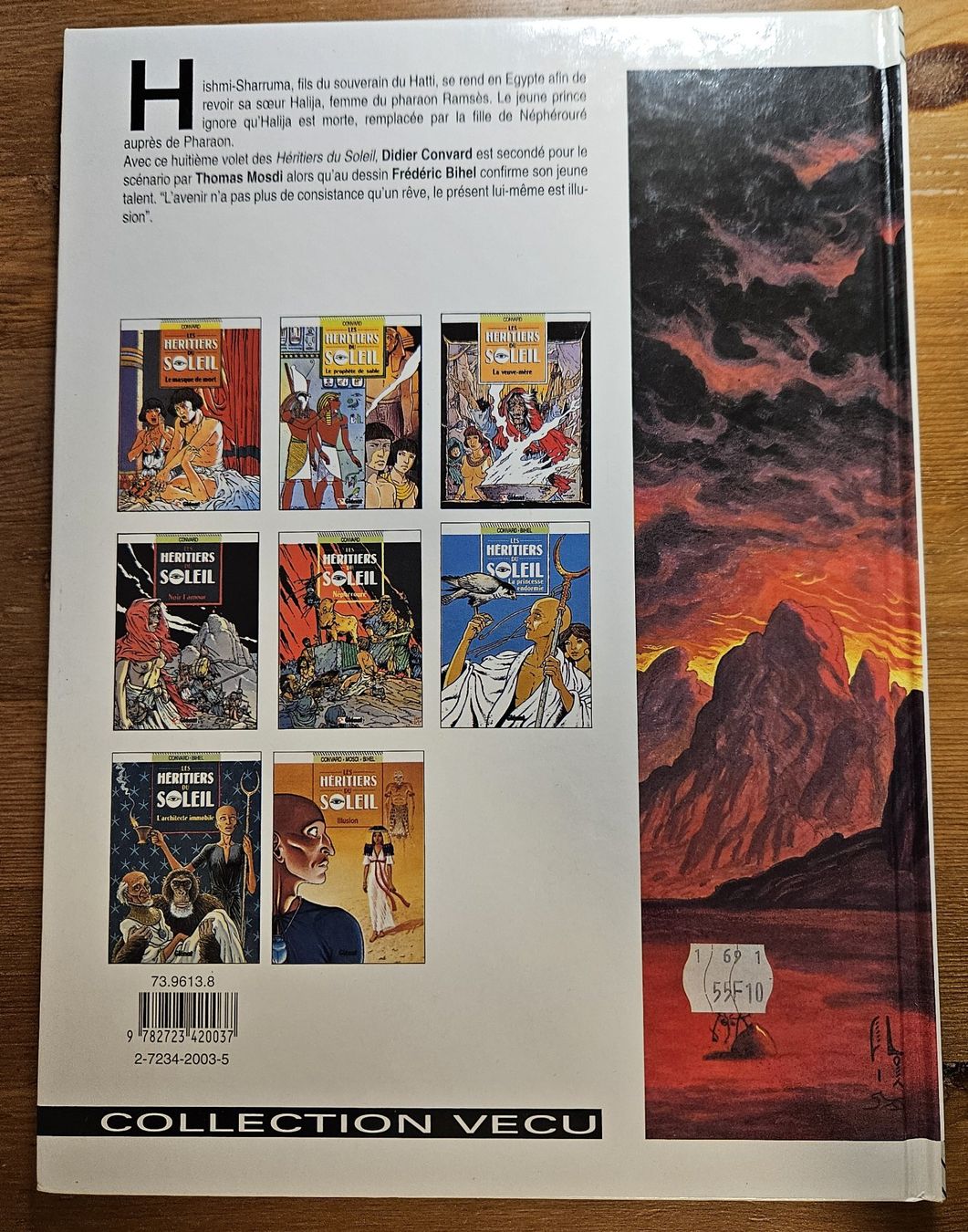 Fumetti: Les héritiers du soleil N 8 E.O. (T.T.B.E.)  Illusion – Usato da Prévonloup venduto da bitume1975 2