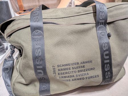 Militär Sporttasche, Reisetasche, Effektentasche 04 Schweize